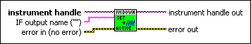 IviDownconverter Set Active IF Output.vi