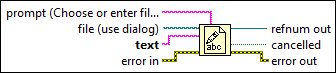 Write to Text File Function - NI