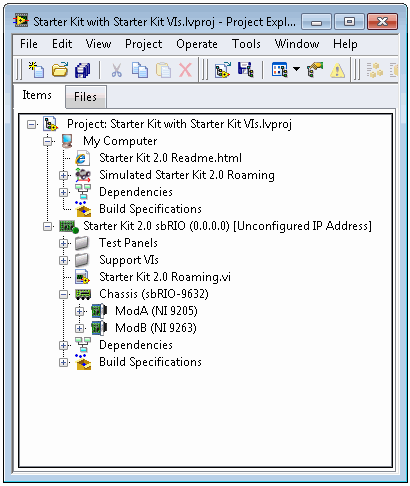 Labview robotics starter deals kit