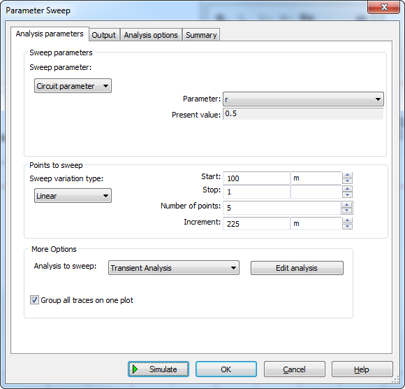 Circuit Parameter Example - NI