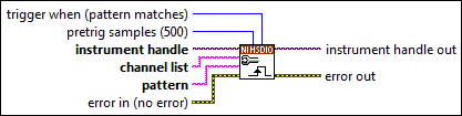 niHSDIO Configure Pattern Match Ref Trigger