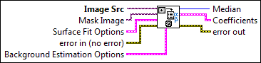 IMAQ Flat Field Parameters - Flat Field Image Estimation