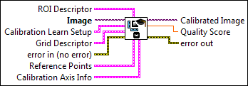 IMAQ Learn Calibration Template