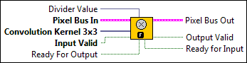 IMAQ FPGA Convolute 3x3 NoMask U16x1