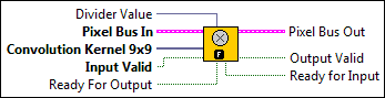 IMAQ FPGA Convolute 9x9 NoMask U16x1