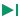 The run once button is represented by an arrowhead followed by a vertical line in TestStand sequence editor
