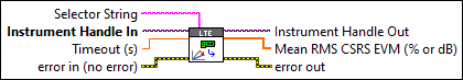 RFmxLTE ModAcc Fetch CSRS EVM (Array)