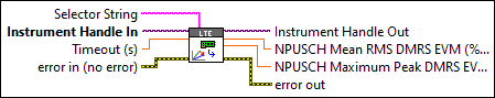 RFmxLTE ModAcc Fetch NPUSCH DMRS EVM