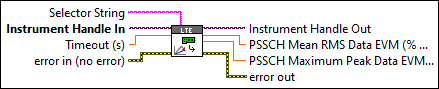 RFmxLTE ModAcc Fetch PSSCH Data EVM