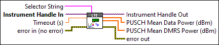 RFmxLTE ModAcc Fetch PUSCH Symbol Power (Array)