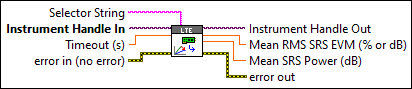 RFmxLTE ModAcc Fetch SRS EVM
