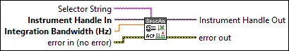 RFmxSpecAn ACP Configure Offset Integration Bandwidth