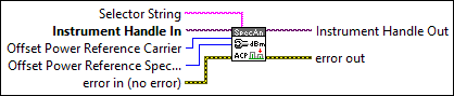 RFmxSpecAn ACP Configure Offset Power Reference