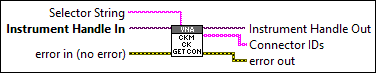RFmxVNA Calkit Manager Calkit Get Connector IDs