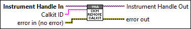RFmxVNA Calkit Manager Remove Calkit